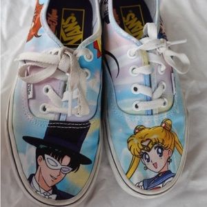 VANS Authentic x Sailor Moon Multicolor - 5.0 US MEN / 6.5 US WOMEN - USED